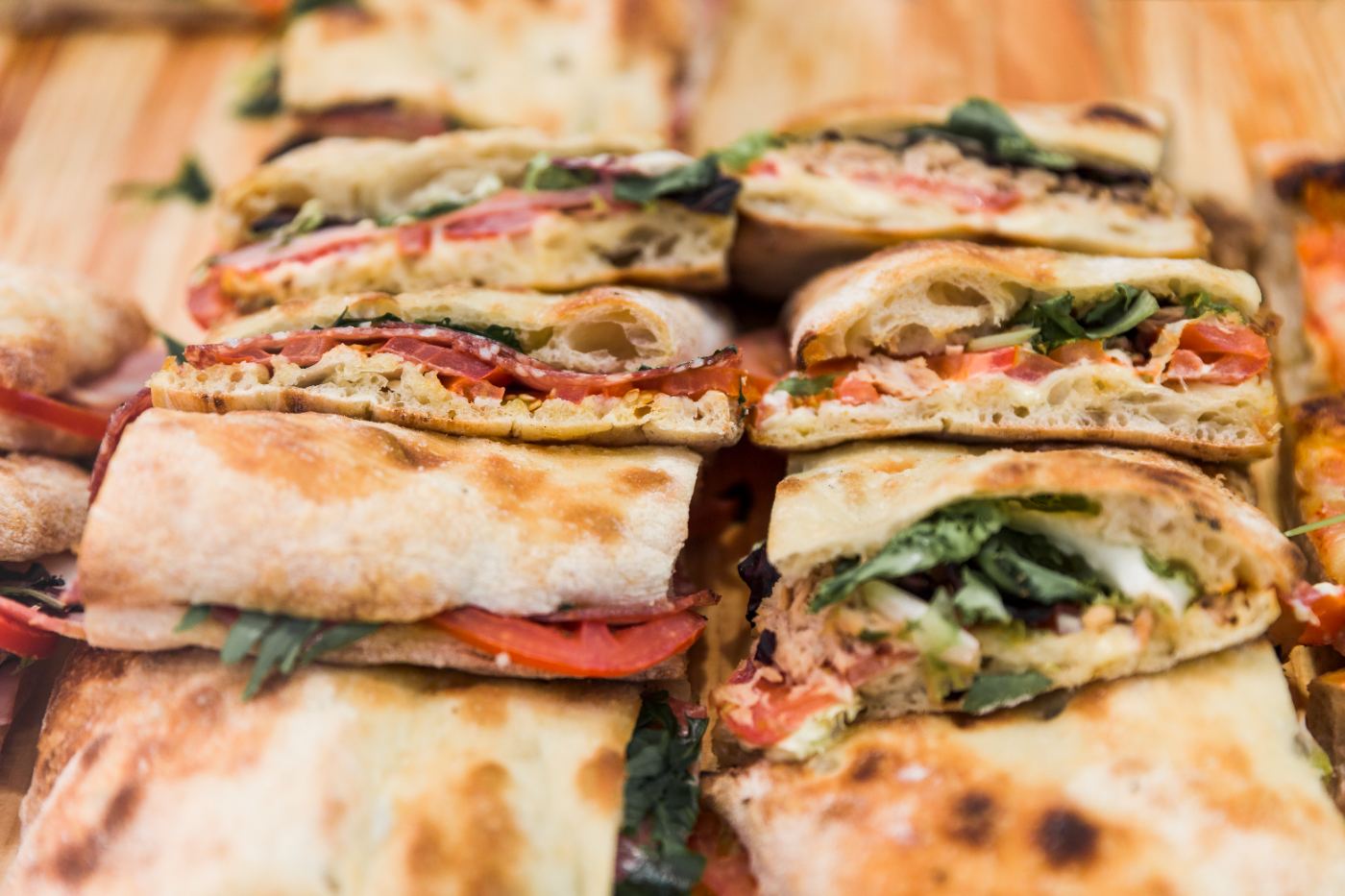 Paninis artesanales italianos en La Barra de la Nonna, Little Italy Gastro Fest Torremolinos 2026